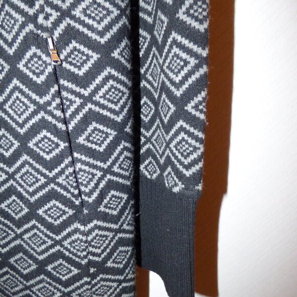 Telluride Black / Gray long cardigan sz L - Picture 3 of 16
